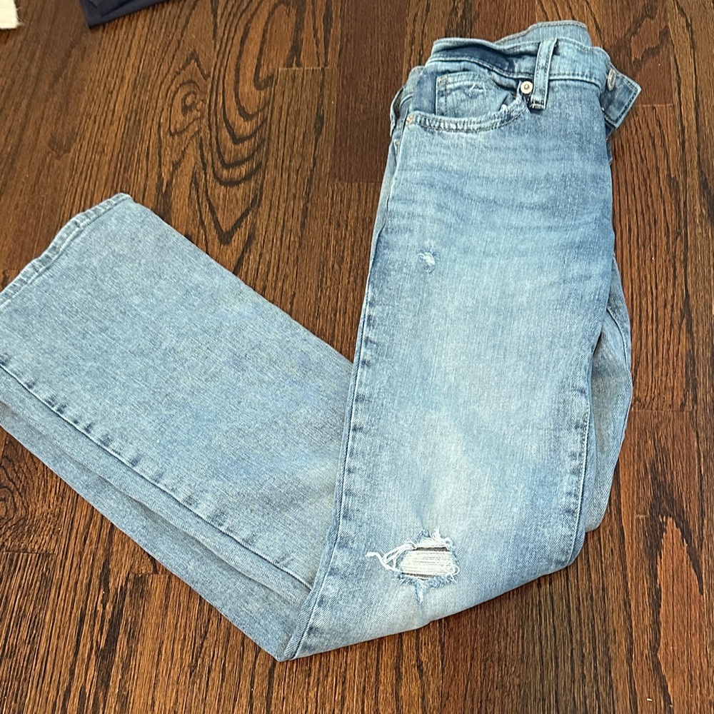 GAP Men's Light Blue Straight Jeans